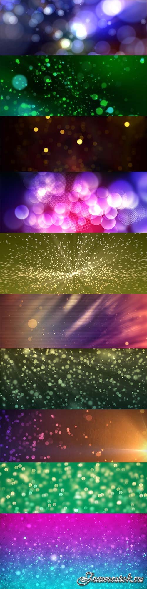 10 bokeh motion backgrounds