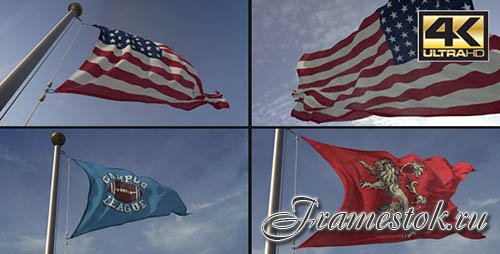 3D Flag Loop Maker - Project for After Effects (Videohive)