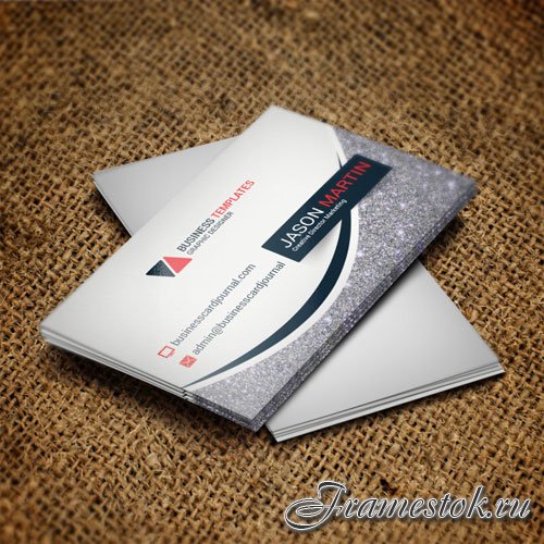 Silver line - business card