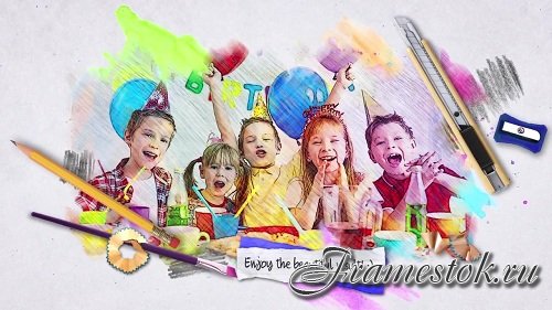 Watercolor Style Photos 93472 - After Effects Templates