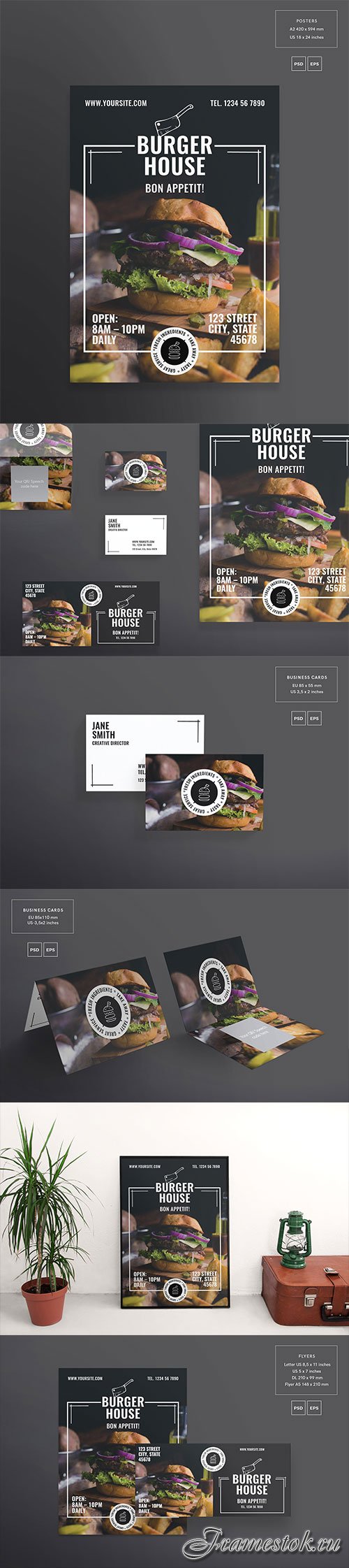 CM - Print Pack | Burger House 2171648