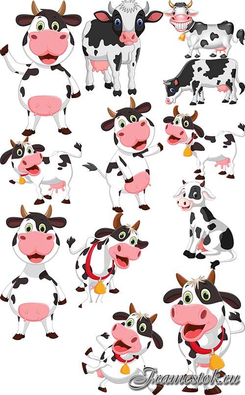   -   / Funny cow - Vector Graphics
