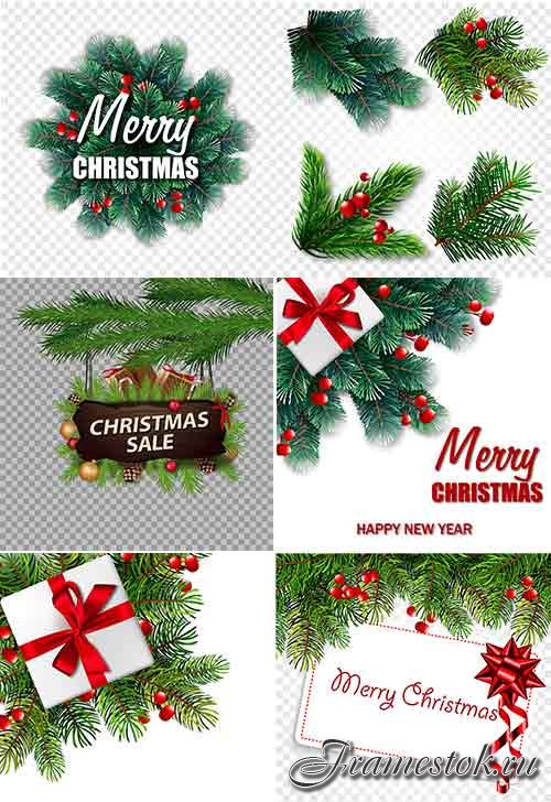     - 9 -   / Christmas backgrounds -9 - Vector Graphics 