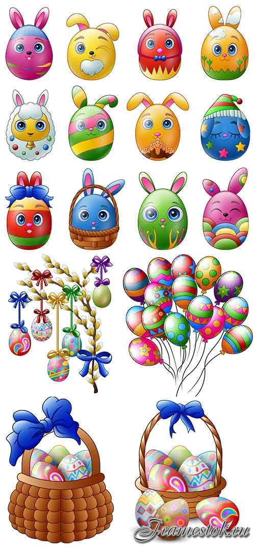    - 13 -   / Happy easter - 13 - Vector Graphics 