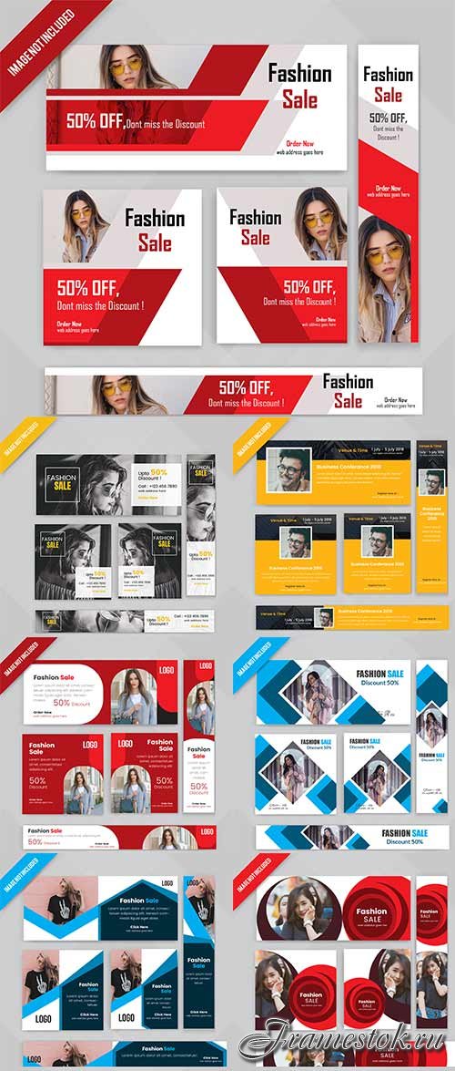      -   / Set of banners - Vector Graphics