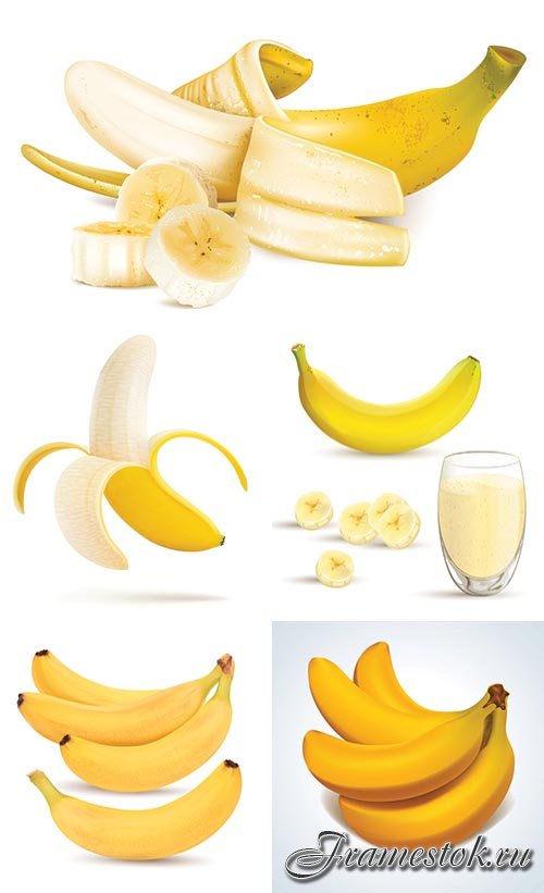 Векторный клипарт - Бананы