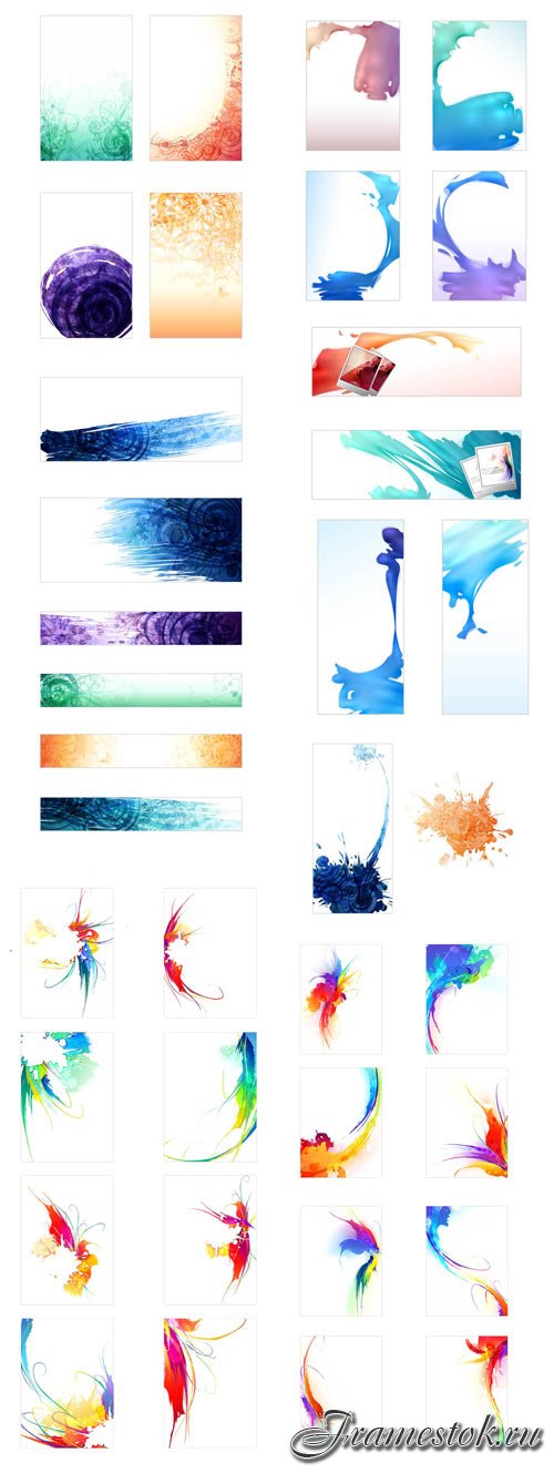Splash effects and templates