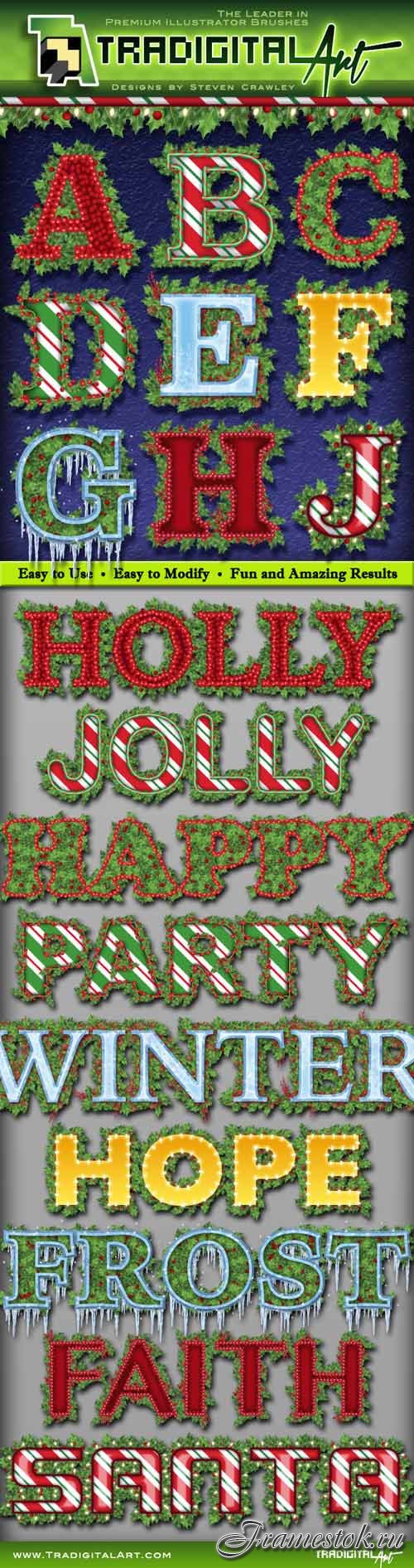 Holly Jolly Graphic Styles