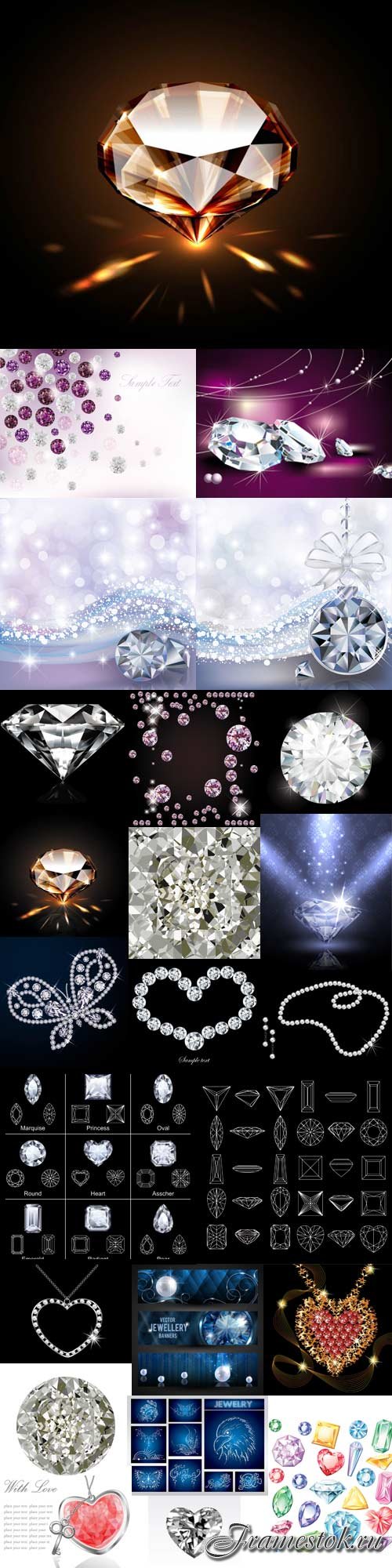 Stunning Illustrations diamonds