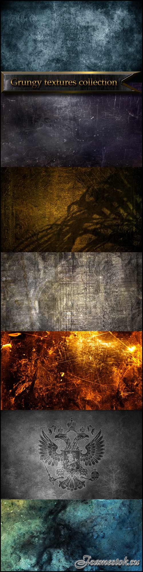 Grungy textures collection