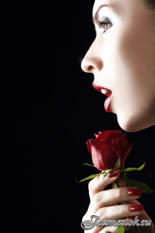 Rose & Lips |    -   . Photostock