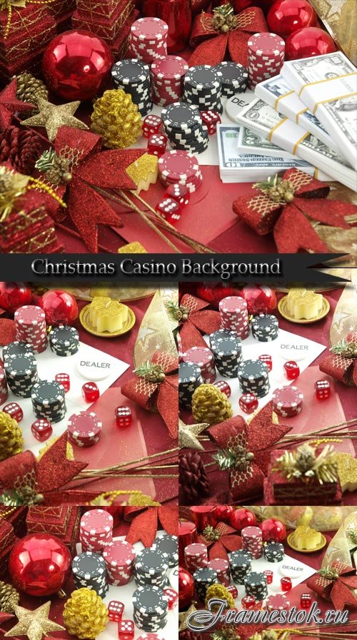 Christmas Casino Background