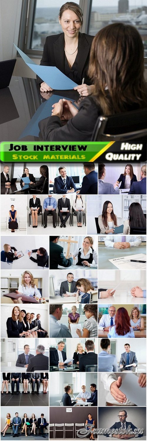 Job interview and businessmen's meeting - 25 HQ Jpg