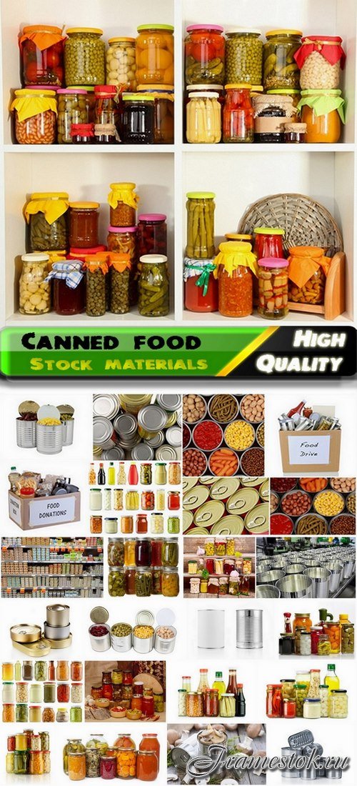 Canned food and food for the trip - 25 HQ Jpg