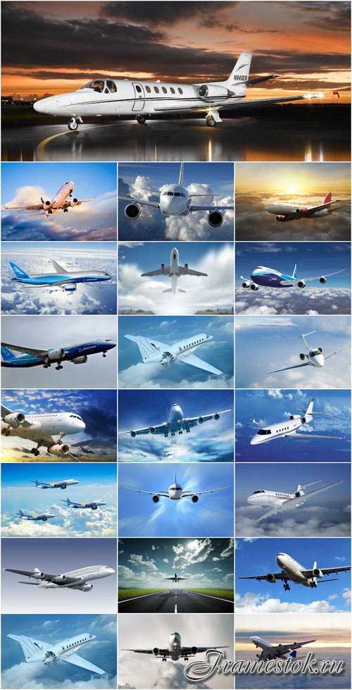 Commercial Aviation raster graphics