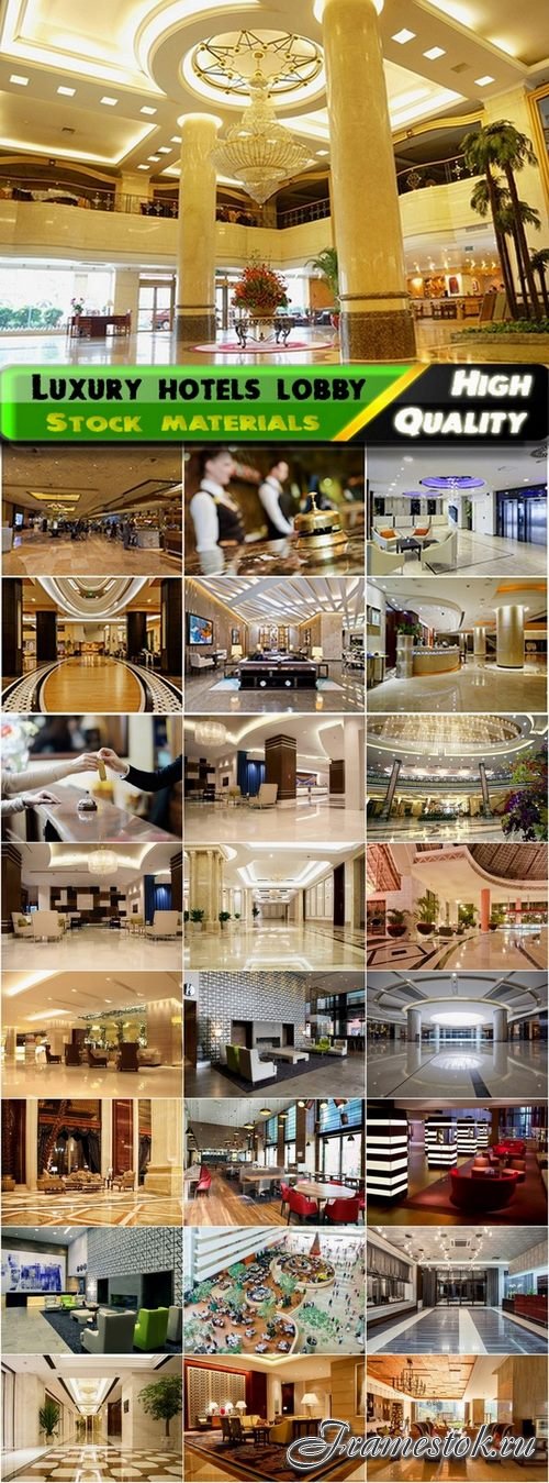 Luxury hotels lobby interior - 25 HQ Jpg