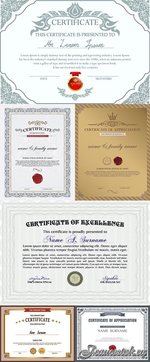 Сертификаты в векторе 21