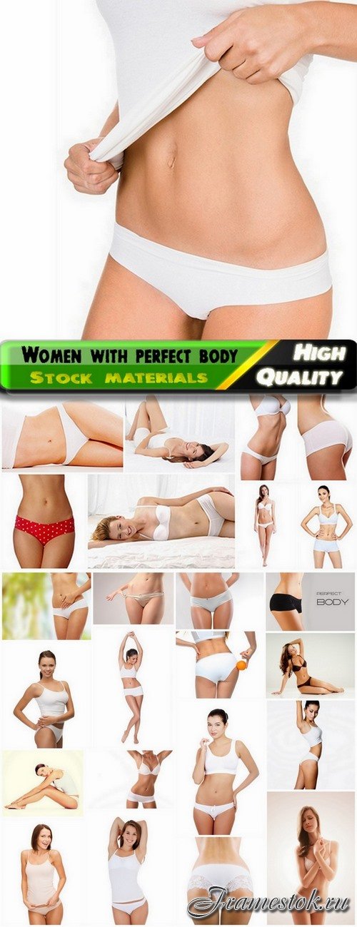 Women with perfect healthy body in underwear - 25 HQ Jpg