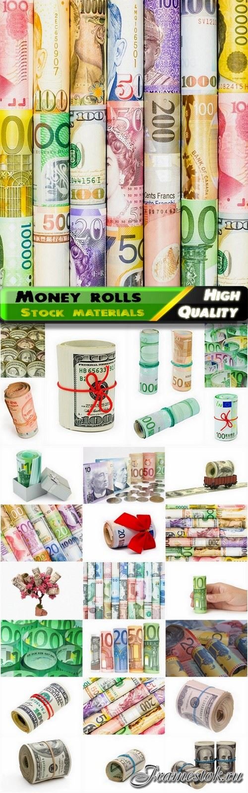 Money roll backgrounds for business - 25 HQ Jpg