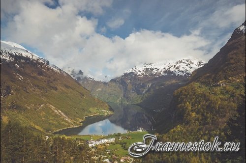 Fjord morning 4k timelapse