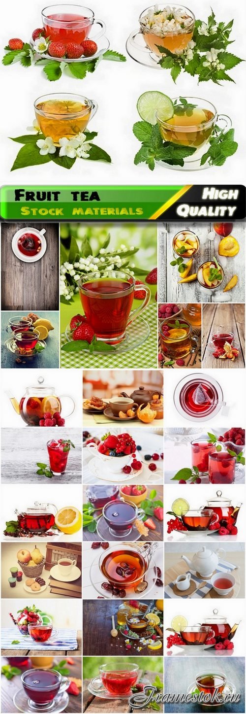 Tasty fragrant tea and fruit drinks - 25 HQ Jpg
