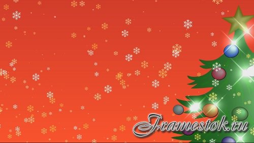 Christmas winter background Video Footage