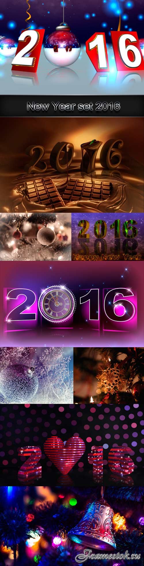 New Year set 2016