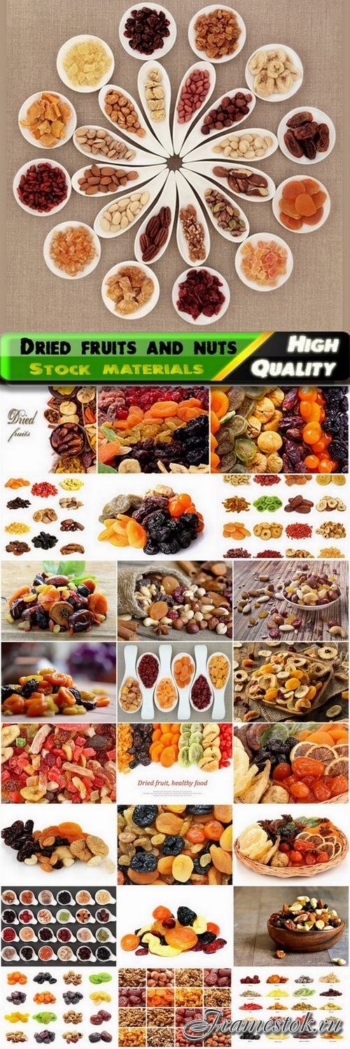 Dried fruits and nuts - 25 HQ Jpg