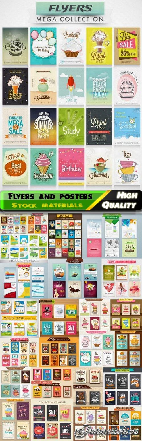 Flyers for business company and for sale - 25 Eps