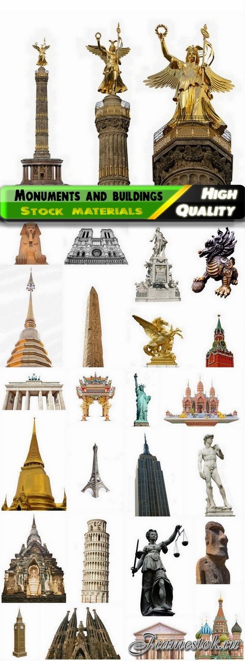 Famous monuments and buildings of world - 25 HQ Jpg
