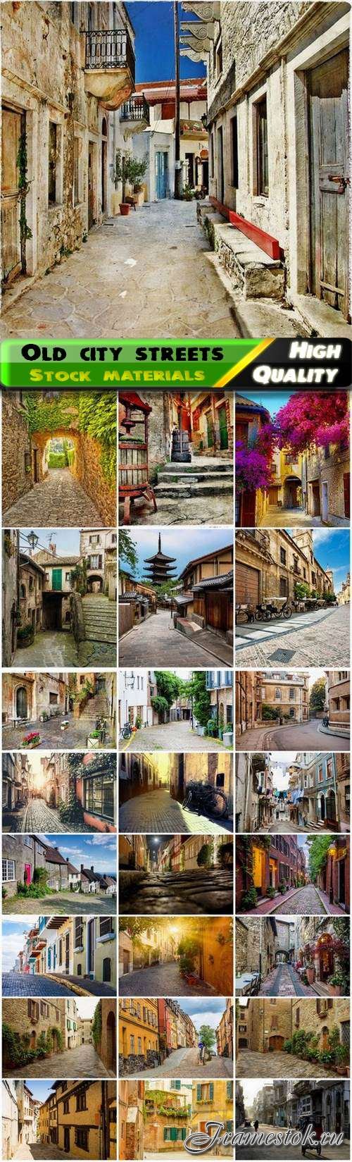 Retro architectural and old city streets - 25 HQ Jpg