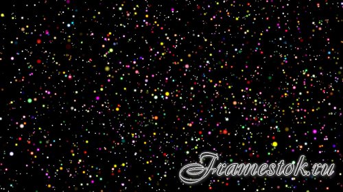 Colorful confetti background footage