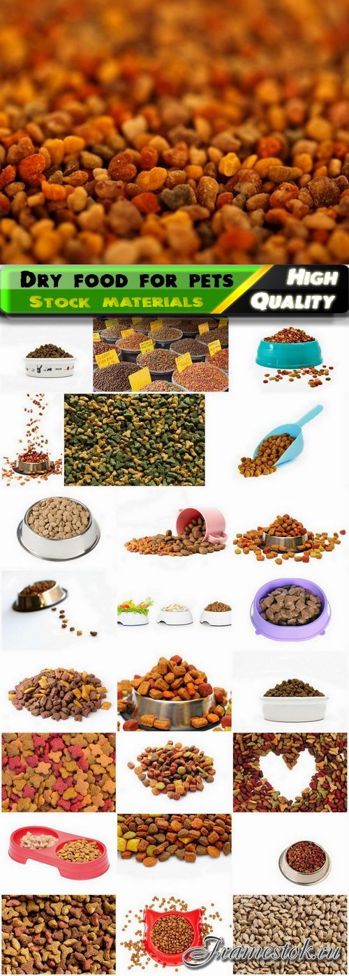 Dry food for cats and dogs - 25 HQ Jpg