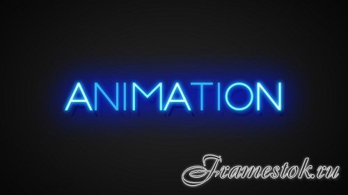 Neon Text Effects Toolkit - 3D Animated Color Glow Text Titles Effect Intro - After Effects Template