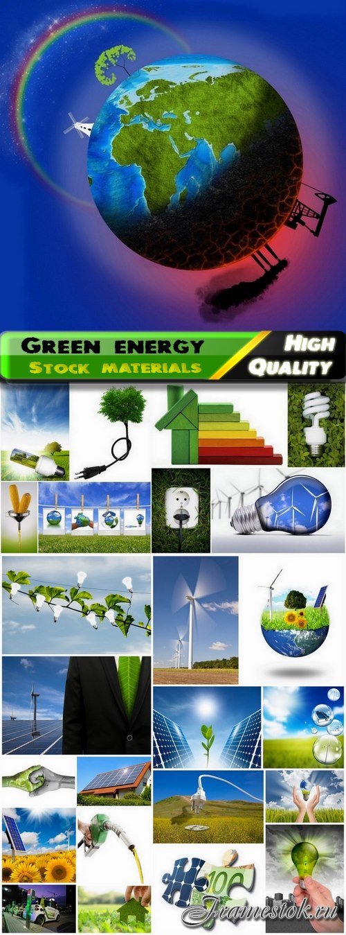 Alternative green energy and environment care - 25 HQ Jpg