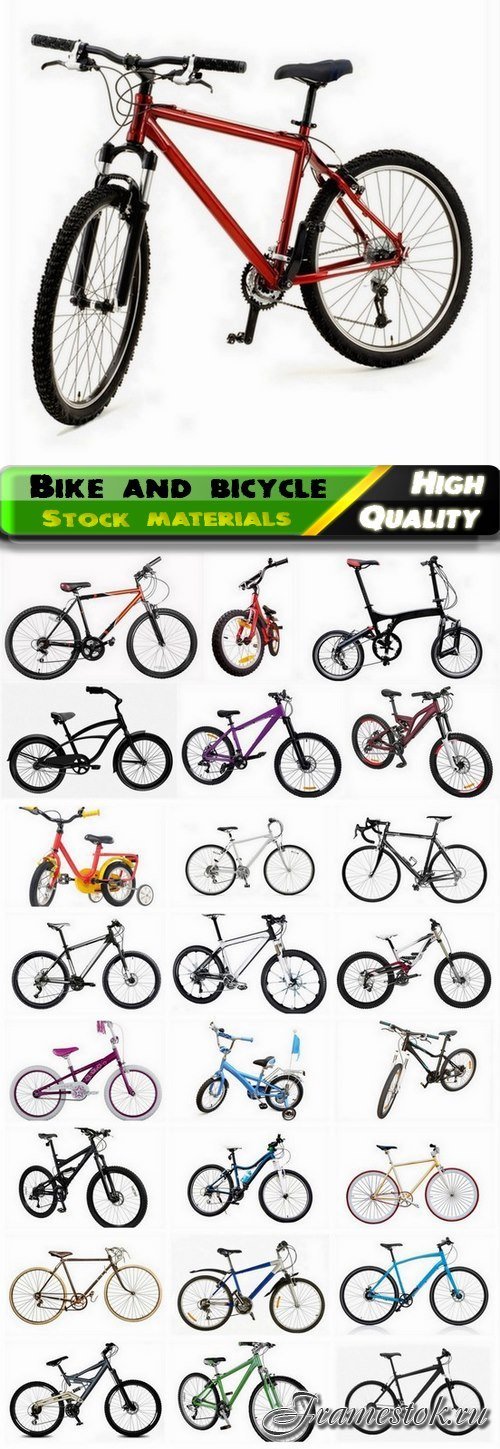 Urban and mountain aluminium bike and sport bicycle - 25 HQ Jpg