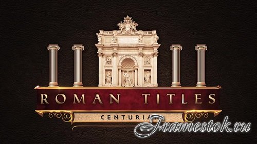 Roman Title Sequence - After Effects Template