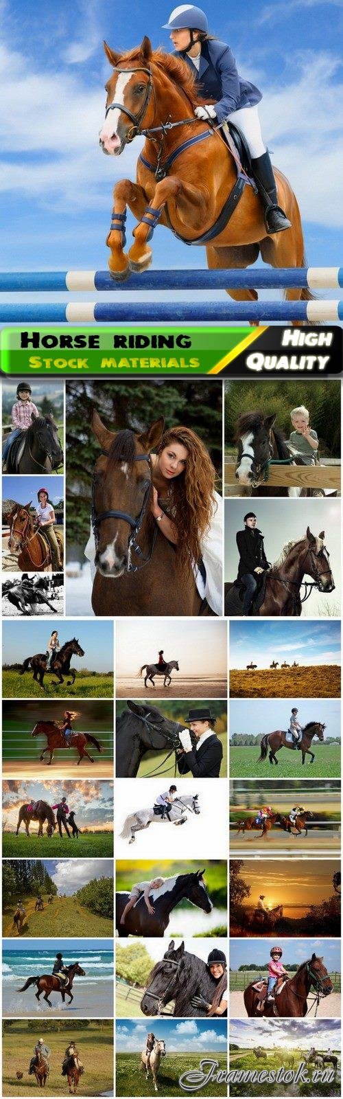People involved in horse riding and horseback riding - 25 HQ Jpg