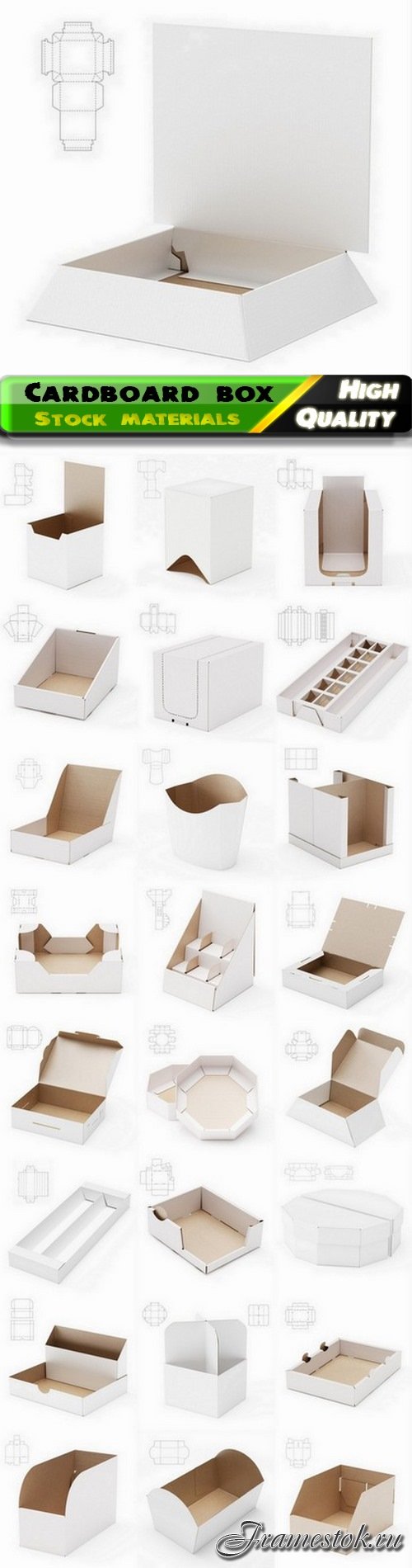 Design of cardboard box and package with drawing for cutting 2 - 25 HQ Jpg