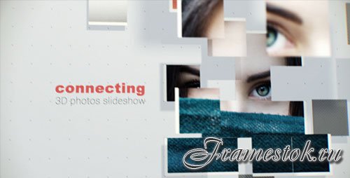 Connecting 3D Photos Slideshow - Project for After Effects (Videohive)