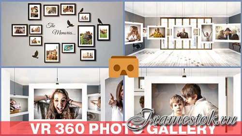 VR 360 Photo Gallery - Project for After Effects (Videohive)