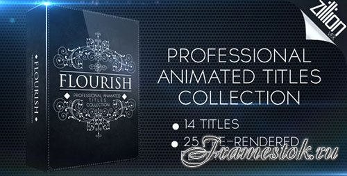 Flourish Titles Collection - Project for After Effects (Videohive)