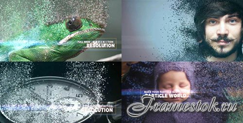 Particle World Slideshow - Project for After Effects (Videohive)