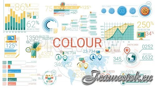 Motion Array - 30 Abstract Infographic Elements - Stock Motion Graphics