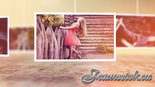 Hanging Photo Gallery - After Effects Template (Motion Array)