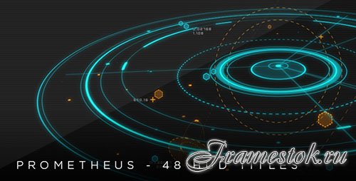 Prometheus - 48 HUD 2D & 3D titles - Project for After Effects (Videohive)
