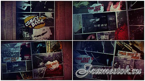 Comics Book 17113666 - Project for After Effects (Videohive)