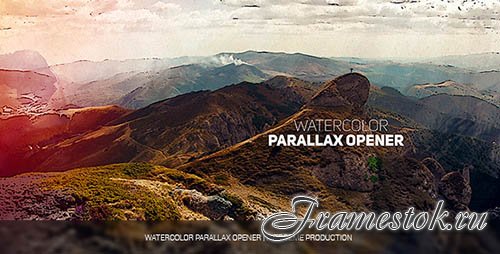 Watercolor Parallax Opener - Project for After Effects (Videohive)