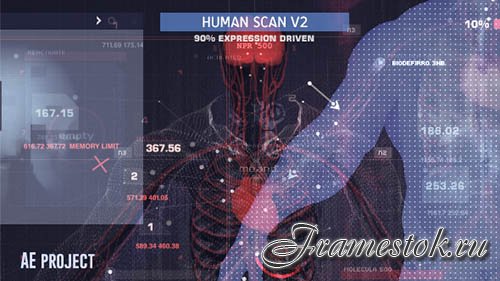 Human Scan V2 - Project for After Effects (Videohive)