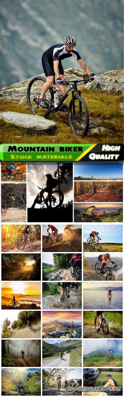 Extreme bicycle riding and mountain biker - 25 HQ Jpg